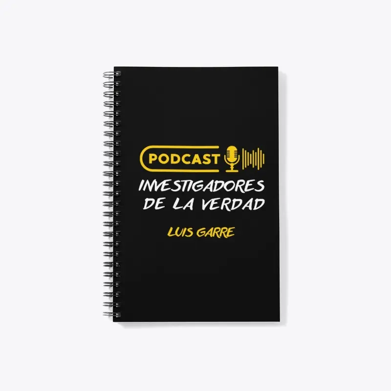 Libreta del podcast de Luis Garre.